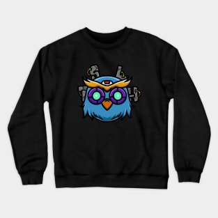 Robotic owl Crewneck Sweatshirt